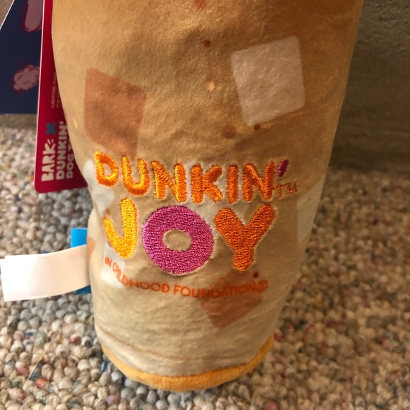 Dunkin Dog Hp Dunkin X Bark Iced Coffee Dog Toy Poshmark